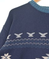 DESCENDANT（ディセンダント）ニット・セーター 紺 サイズ:3(L位) メンズ/2200674049253