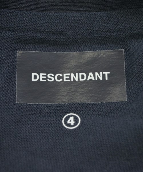 DESCENDANT（ディセンダント）Tシャツ・カットソー 紺 サイズ:4(XL位) メンズ/2200674049369