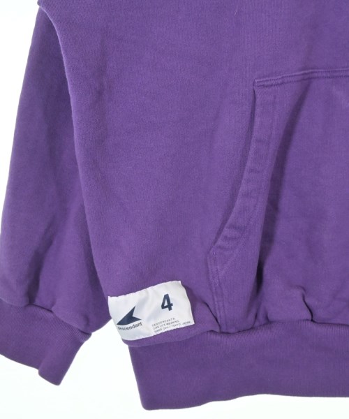 DESCENDANT（ディセンダント）パーカー 紫 サイズ:4(XL位) メンズ/2200674049376