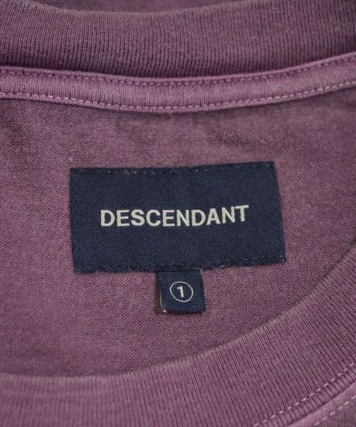 DESCENDANT（ディセンダント）Tシャツ・カットソー 紫 サイズ:1(S位) メンズ/2200676016277
