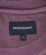 DESCENDANT（ディセンダント）Tシャツ・カットソー 紫 サイズ:1(S位) メンズ/2200676016277