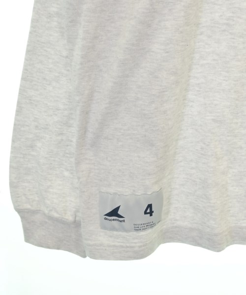 DESCENDANT（ディセンダント）Tシャツ・カットソー グレー サイズ:4(XL位) メンズ/2200677926025