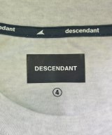 DESCENDANT（ディセンダント）Tシャツ・カットソー グレー サイズ:4(XL位) メンズ/2200677926025