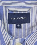 DESCENDANT（ディセンダント）カジュアルシャツ 青 サイズ:3(L位) メンズ/2200678918029
