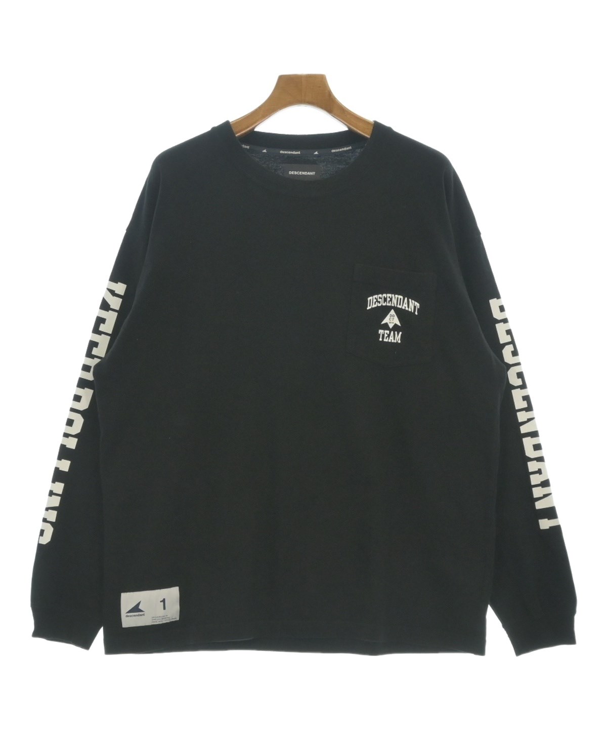 204Size 3 DESCENDANT 19AW 長袖Tシャツ ディセンダント 注目ショップ 204Size 【公式通販】 ディセンダント 長袖Tシャツ 19AW