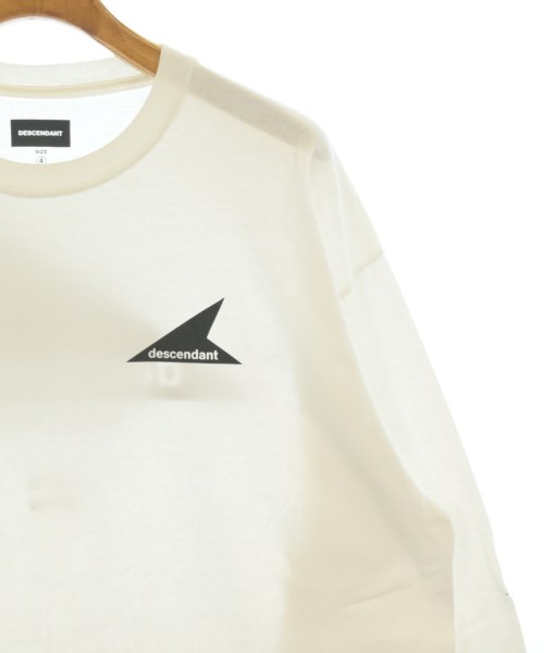 DESCENDANT（ディセンダント）Tシャツ・カットソー 白 サイズ:4(XL位) メンズ/2200677679327