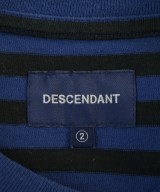 DESCENDANT（ディセンダント）Tシャツ・カットソー 青 サイズ:2(M位) メンズ/2200677679389
