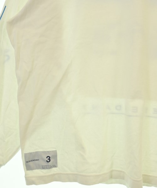 DESCENDANT（ディセンダント）Tシャツ・カットソー 白 サイズ:3(L位) メンズ/2200687648245