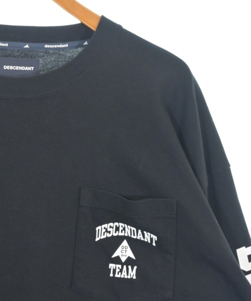 DESCENDANT（ディセンダント）Tシャツ・カットソー 黒 サイズ:3(L位) メンズ/2200693490036