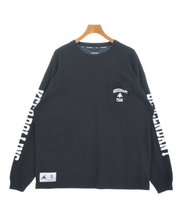 DESCENDANT（ディセンダント）Tシャツ・カットソー 黒 サイズ:3(L位