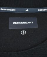 DESCENDANT（ディセンダント）Tシャツ・カットソー 黒 サイズ:3(L位) メンズ/2200693490036