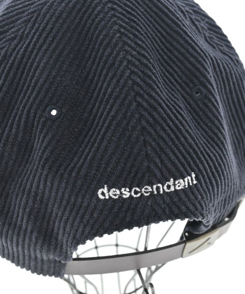 DESCENDANT（ディセンダント）キャップ 黒 サイズ:F メンズ/2200693490098