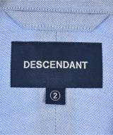 DESCENDANT（ディセンダント）カジュアルシャツ 青 サイズ:2(M位) メンズ/2200693843047