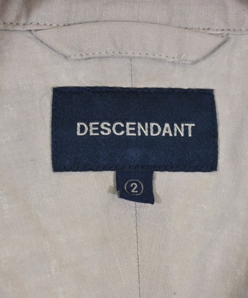 DESCENDANT（ディセンダント）カジュアルシャツ ベージュ サイズ:2(M位) メンズ/2200693843054