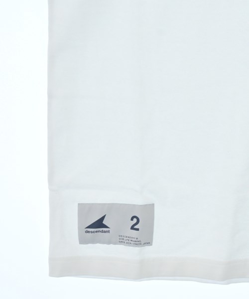 DESCENDANT（ディセンダント）Tシャツ・カットソー 白 サイズ:2(M位) メンズ/2200693843061