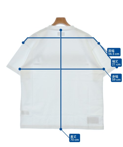 DESCENDANT（ディセンダント）Tシャツ・カットソー 白 サイズ:2(M位) メンズ/2200693843061