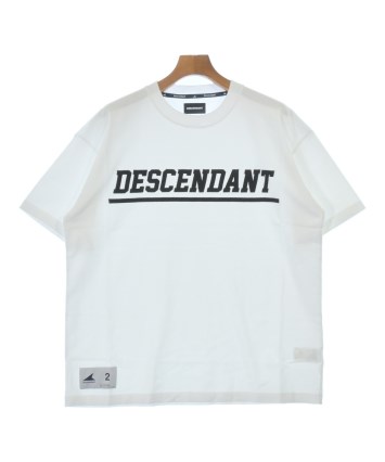 DESCENDANT（ディセンダント）Tシャツ・カットソー 白 サイズ:2(M位