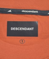 DESCENDANT（ディセンダント）Tシャツ・カットソー オレンジ サイズ:1(S位) メンズ/2200693843078