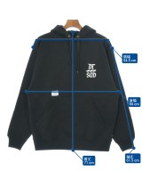 WTAPS（ダブルタップス）パーカー 黒 サイズ:1(S位) メンズ/2200693843115