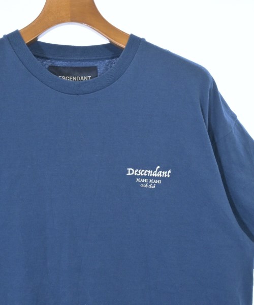 DESCENDANT（ディセンダント）Tシャツ・カットソー 青 サイズ:3(L位) メンズ/2200693843139