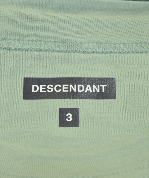 DESCENDANT（ディセンダント）Tシャツ・カットソー 緑 サイズ:3(L位) メンズ/2200693843146
