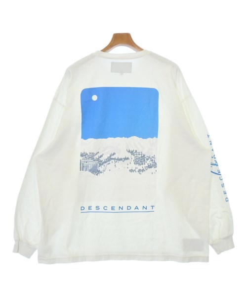 DESCENDANT（ディセンダント）Tシャツ・カットソー 白 サイズ:4(XL位) メンズ/2200693843160