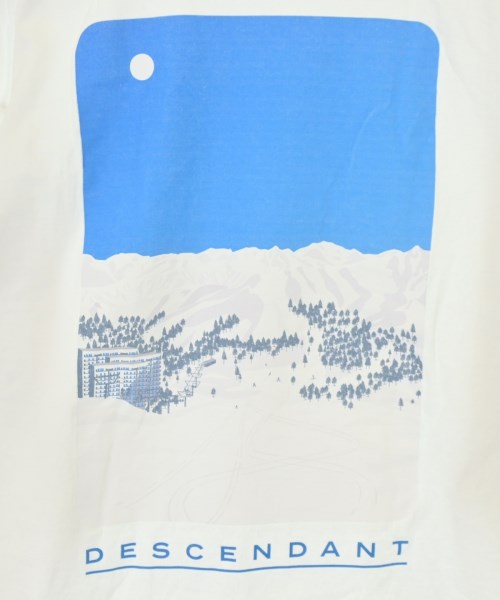 DESCENDANT（ディセンダント）Tシャツ・カットソー 白 サイズ:4(XL位) メンズ/2200693843160