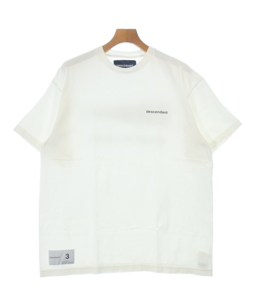 DESCENDANT(ディセンダント)Tシャツ・カットソー 白 サイズ:3(L位)/2200693843177
