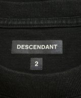 DESCENDANT（ディセンダント）Tシャツ・カットソー 黒 サイズ:2(M位) メンズ/2200693843184