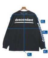DESCENDANT（ディセンダント）Tシャツ・カットソー 黒 サイズ:2(M位) メンズ/2200693843184