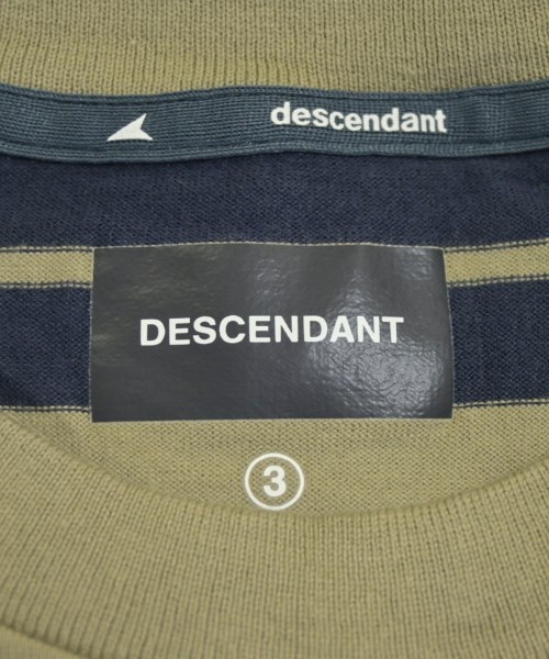 DESCENDANT（ディセンダント）Tシャツ・カットソー カーキ サイズ:3(L位) メンズ/2200693843221