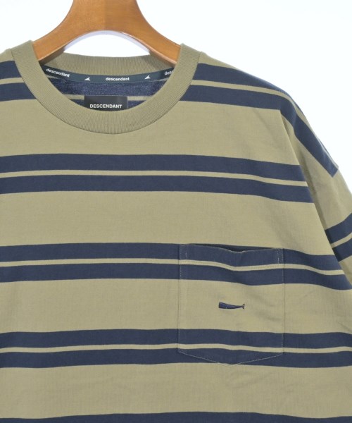 DESCENDANT（ディセンダント）Tシャツ・カットソー カーキ サイズ:3(L位) メンズ/2200693843221