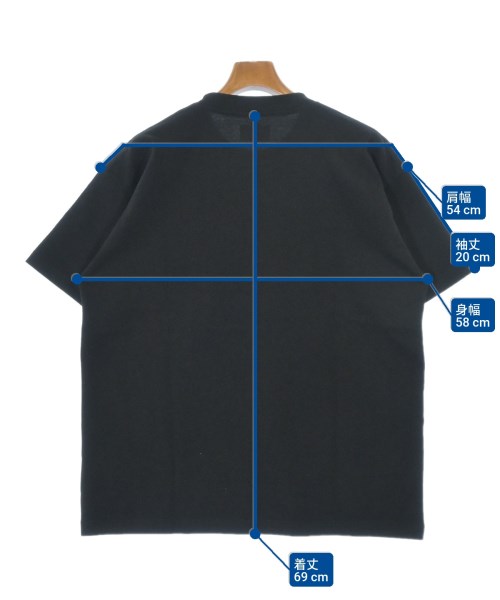 DESCENDANT（ディセンダント）Tシャツ・カットソー 黒 サイズ:1(S位) メンズ/2200693843245