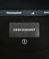 DESCENDANT（ディセンダント）Tシャツ・カットソー 黒 サイズ:1(S位) メンズ/2200693843245