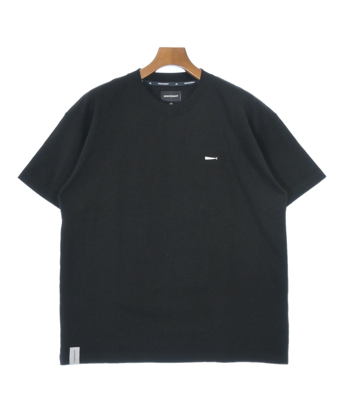 DESCENDANT（ディセンダント）Tシャツ・カットソー 黒 サイズ:1(S位