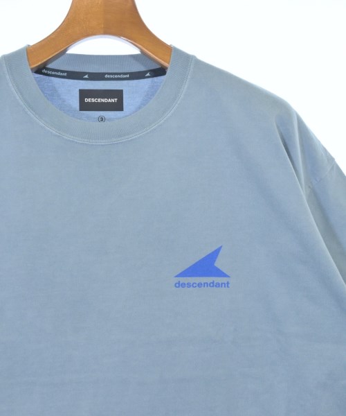 DESCENDANT（ディセンダント）Tシャツ・カットソー 青 サイズ:3(L位) メンズ/2200693843252