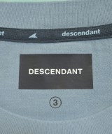 DESCENDANT（ディセンダント）Tシャツ・カットソー 青 サイズ:3(L位) メンズ/2200693843252