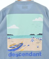 DESCENDANT（ディセンダント）Tシャツ・カットソー 青 サイズ:3(L位) メンズ/2200693843252