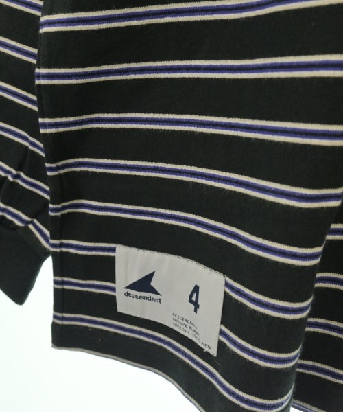 DESCENDANT（ディセンダント）Tシャツ・カットソー 黒 サイズ:4(XL位) メンズ/2200695895020
