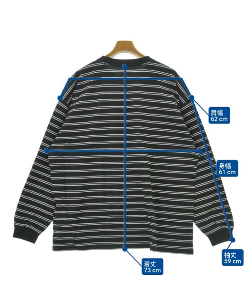 DESCENDANT（ディセンダント）Tシャツ・カットソー 黒 サイズ:4(XL位) メンズ/2200695895020
