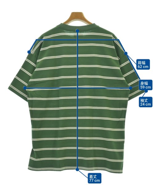 DESCENDANT（ディセンダント）Tシャツ・カットソー 緑 サイズ:4(XL位) メンズ/2200695895037