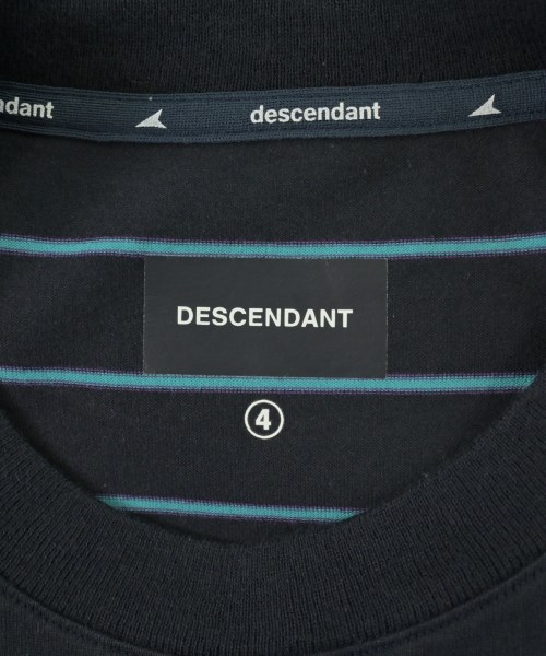DESCENDANT（ディセンダント）Tシャツ・カットソー 紺 サイズ:4(XL位) メンズ/2200695895044