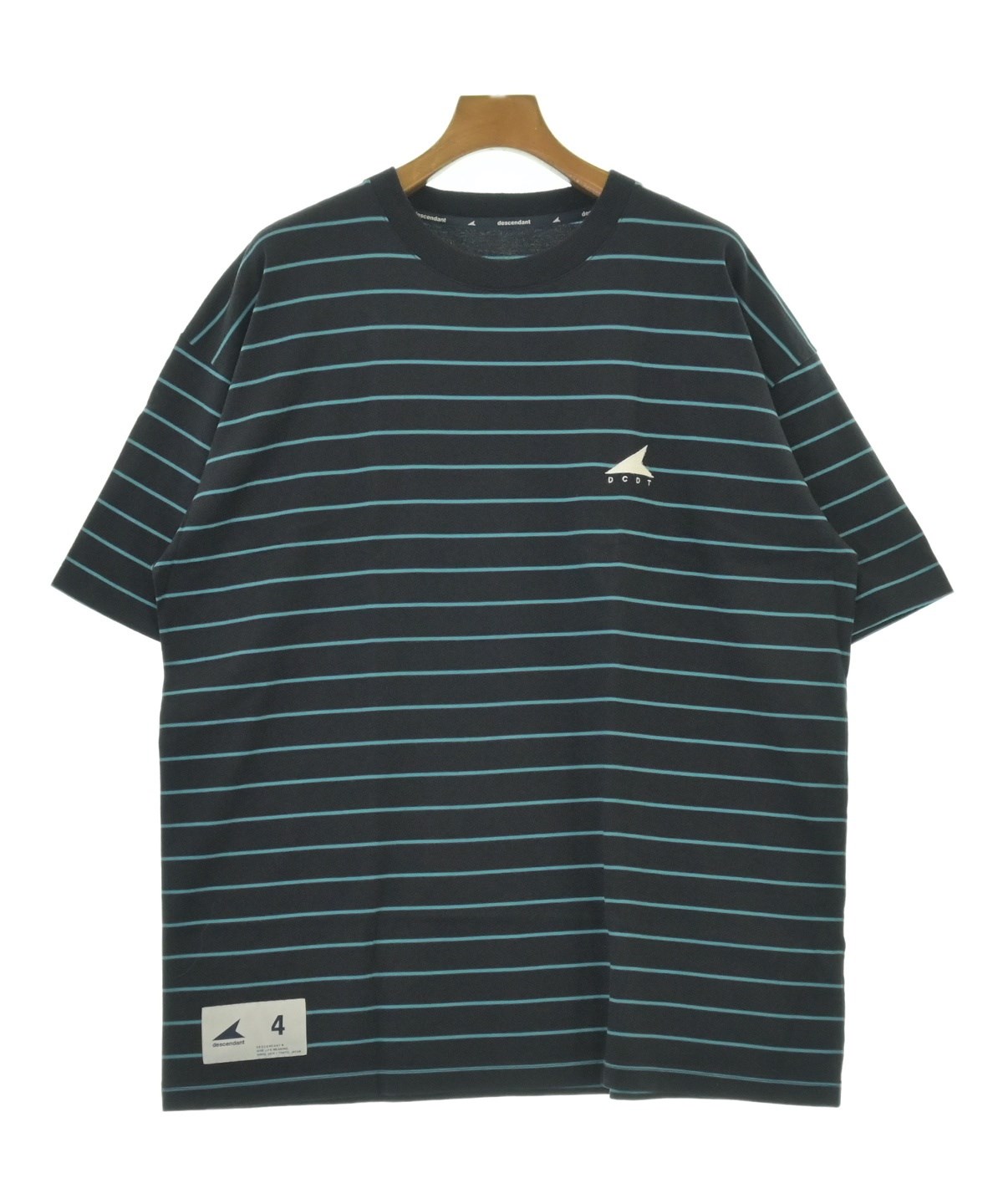 DESCENDANT（ディセンダント）Tシャツ・カットソー 紺 サイズ:4(XL位