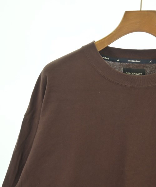 DESCENDANT（ディセンダント）Tシャツ・カットソー 茶 サイズ:4(XL位) メンズ/2200695895051