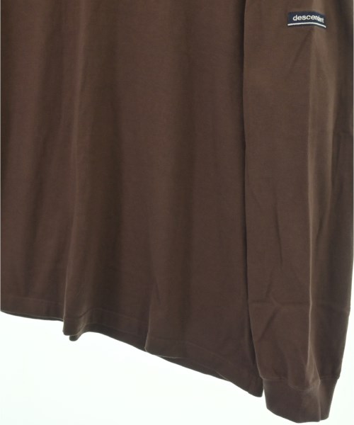 DESCENDANT（ディセンダント）Tシャツ・カットソー 茶 サイズ:4(XL位) メンズ/2200695895051