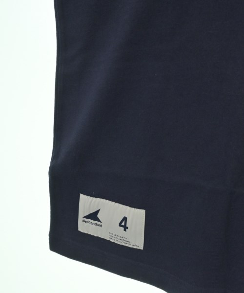 DESCENDANT（ディセンダント）Tシャツ・カットソー 紺 サイズ:4(XL位) メンズ/2200695895082