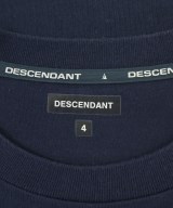 DESCENDANT（ディセンダント）Tシャツ・カットソー 紺 サイズ:4(XL位) メンズ/2200695895082