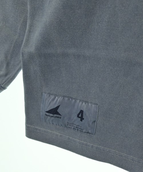 DESCENDANT（ディセンダント）Tシャツ・カットソー グレー サイズ:4(XL位) メンズ/2200695895099