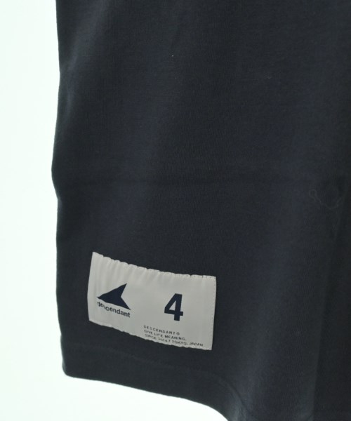 DESCENDANT（ディセンダント）Tシャツ・カットソー 紺 サイズ:4(XL位) メンズ/2200695895105