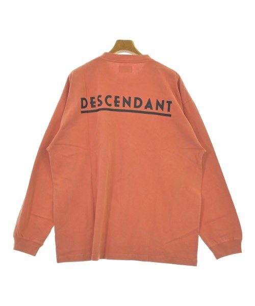 DESCENDANT（ディセンダント）Tシャツ・カットソー オレンジ サイズ:4(XL位) メンズ/2200695895112
